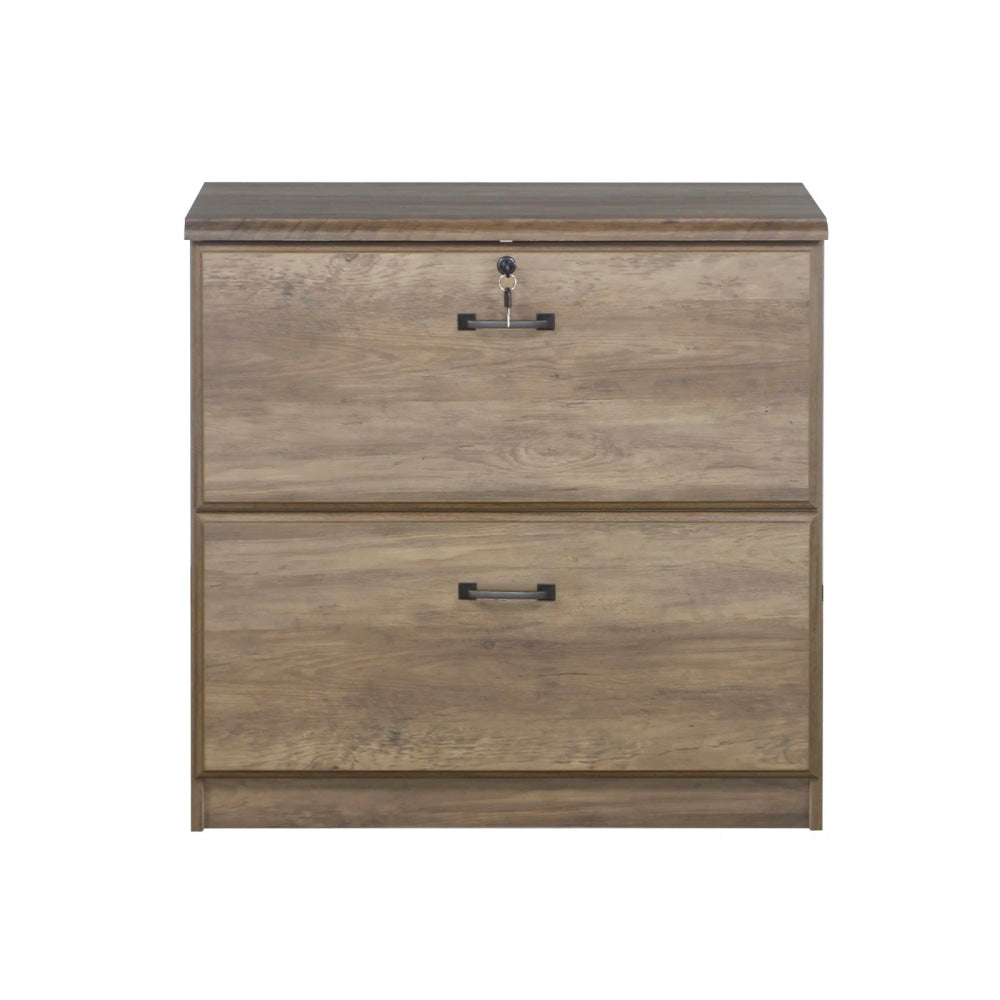 Norwich Wooden 2-Drawer Storage Filling Cabinet Rustic Oak Filing Fast shipping On sale