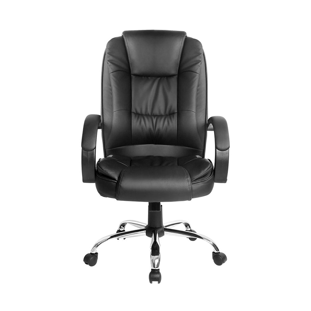 Office Chair Gaming Computer Chairs Executive PU Leather Seating Black Fast shipping On sale