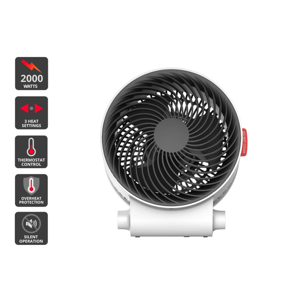 Olimpia Splendid Caldo Whisper 2-in1 2kW Fan Heater and Circulator Heaters Fast shipping On sale