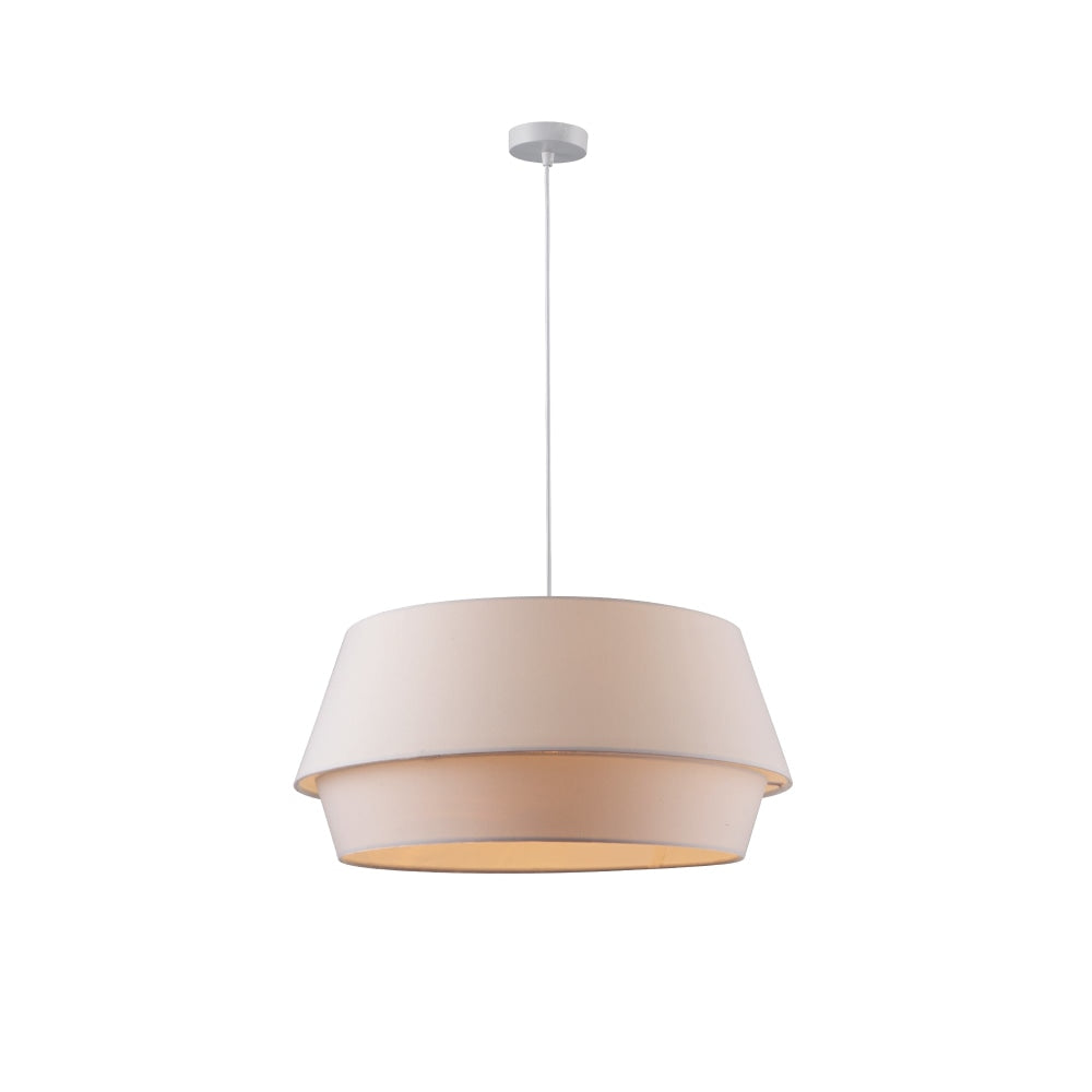 Momentous Living - Orelli Pendant Disc Home Metal Light Fabric Shade ...