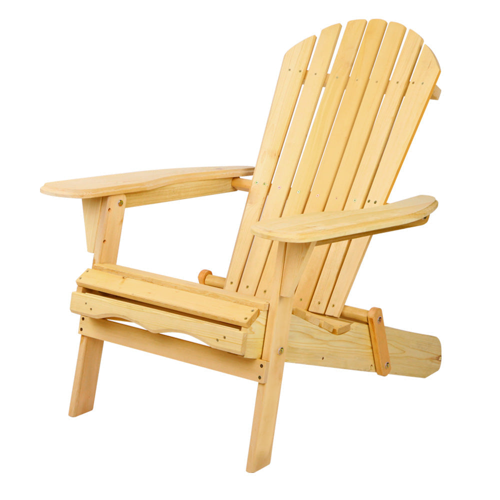 Outdoor Chairs Furniture Beach Chair Lounge Wooden Adirondack Garden Patio Fast shipping On sale