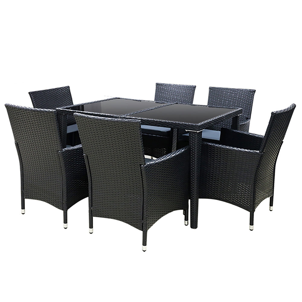 Outdoor Furniture 7pcs Dining Set Sets Fast shipping On sale