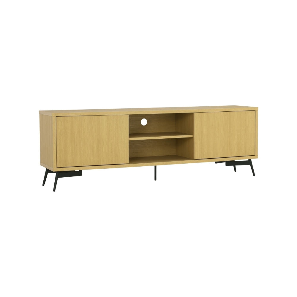 Ponti 2 - Doors TV Stand Cabinet Entertainment Unit 178cm - Natural Fast shipping On sale