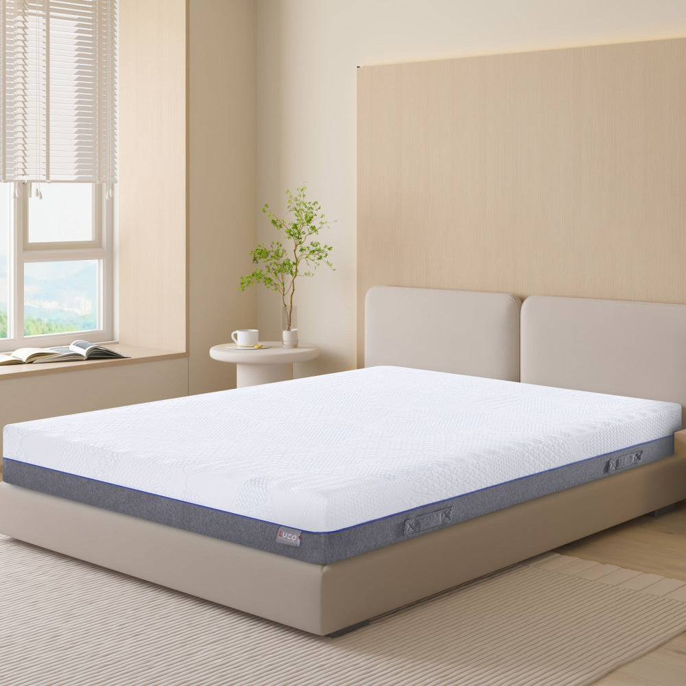 Paragon Breathable Knit Fabric Premium Memory Foam Mattress Double Fast shipping On sale