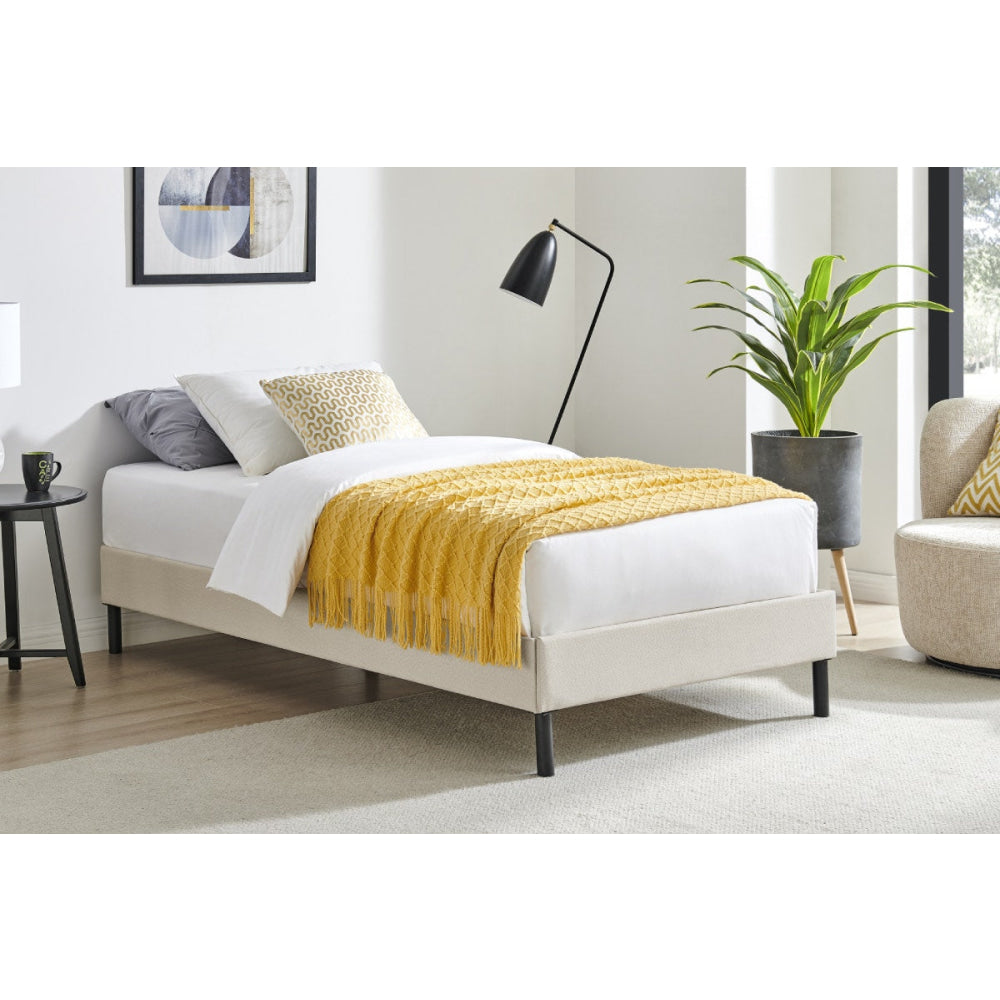 Parker Fabric Bed Base Frame Fast shipping On sale