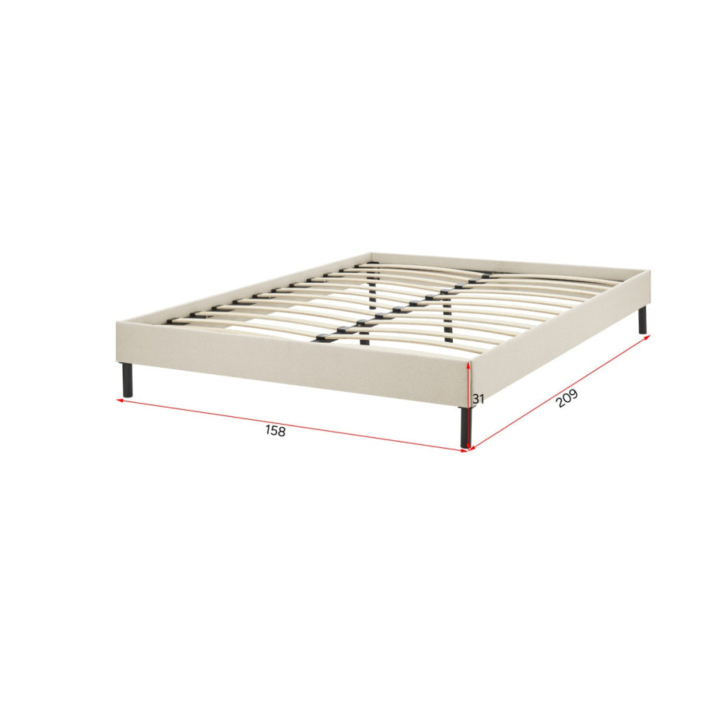 Parker Fabric Bed Base Frame Fast shipping On sale