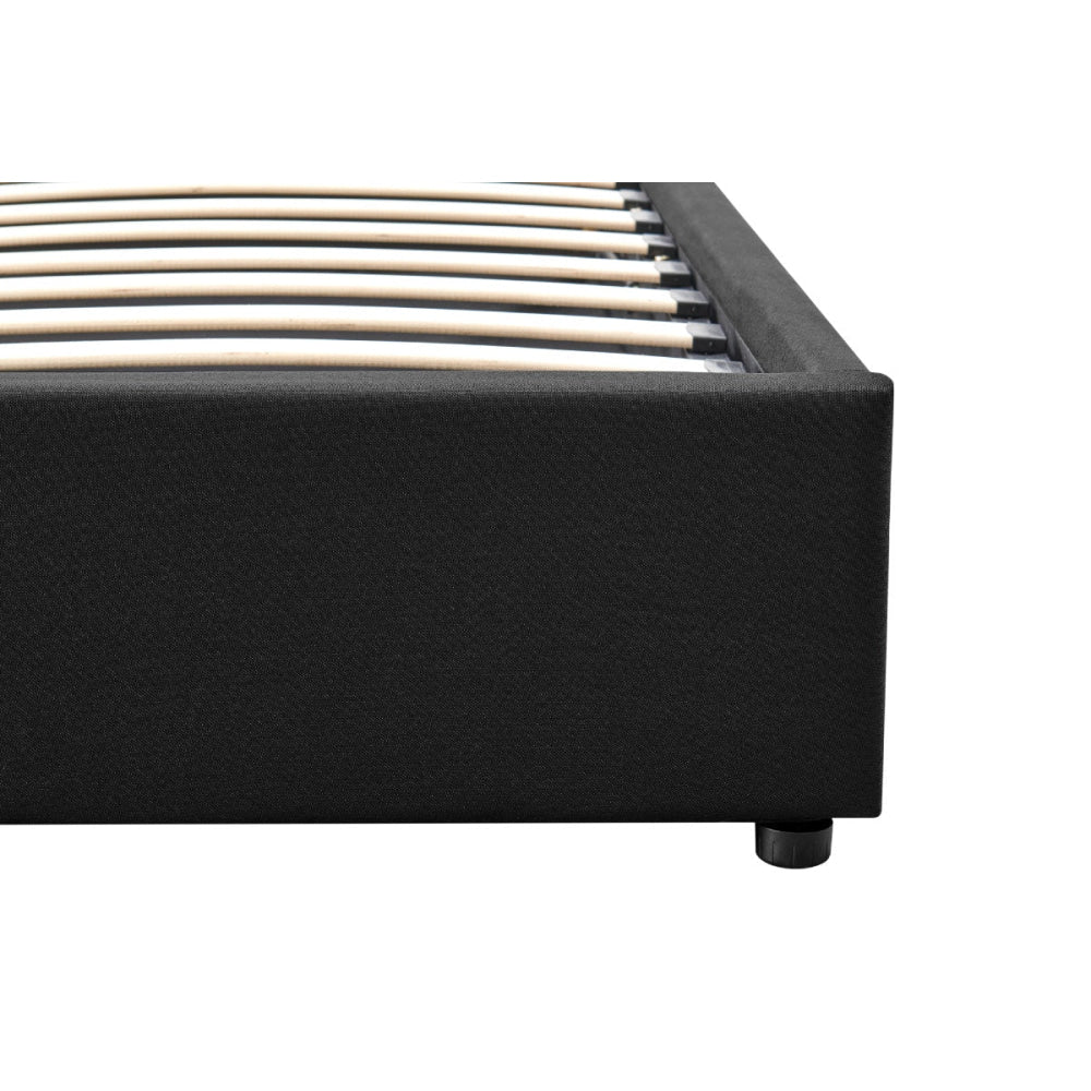 Parker Gas Lift Storage Bed Frame King Size Black Fast shipping On sale