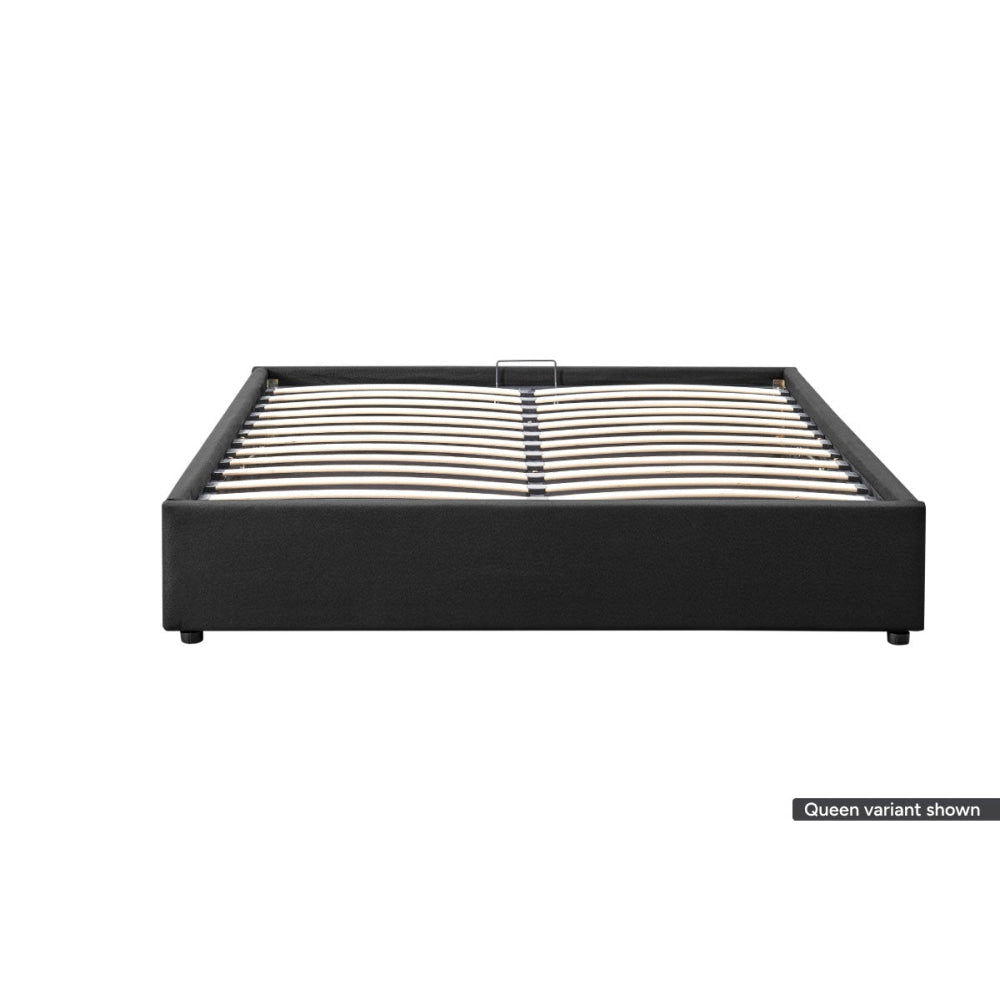 Parker Gas Lift Storage Bed Frame King Size Black Fast shipping On sale