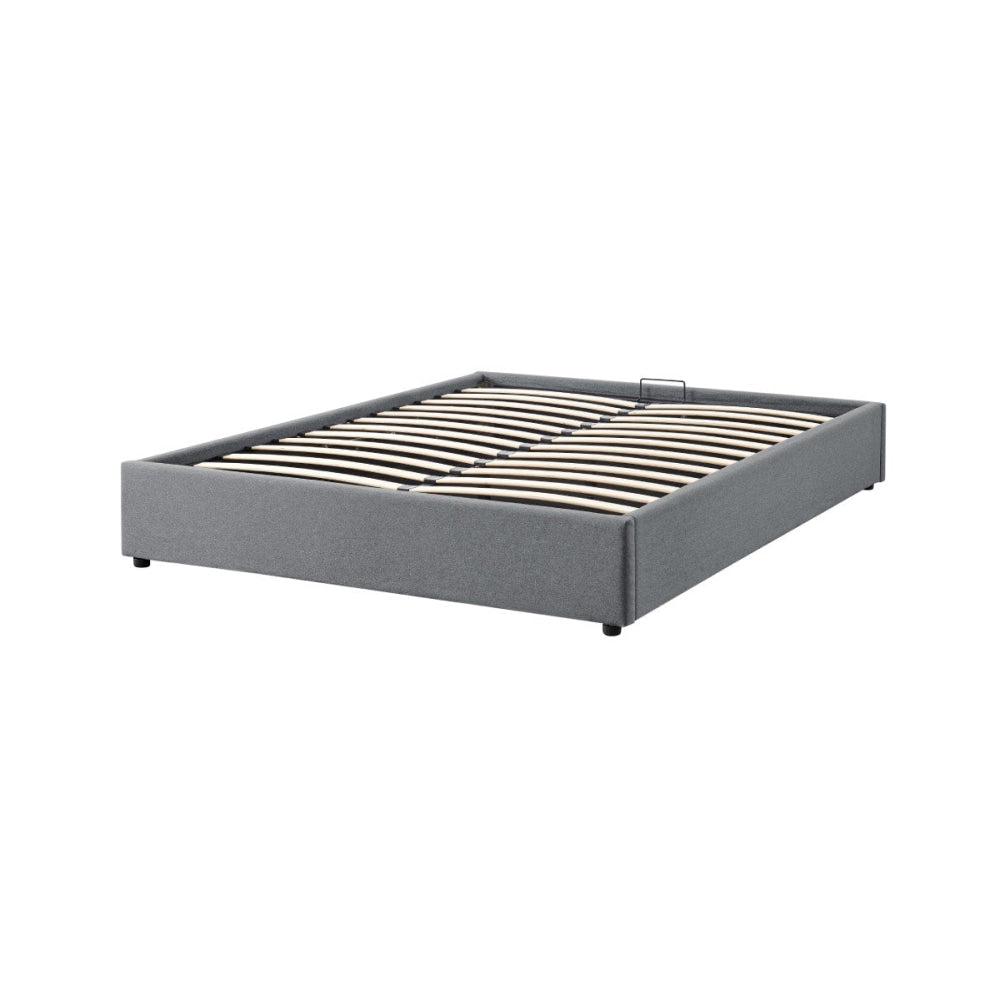 Parker Gas Lift Storage Bed Frame Grey Fast shipping On sale