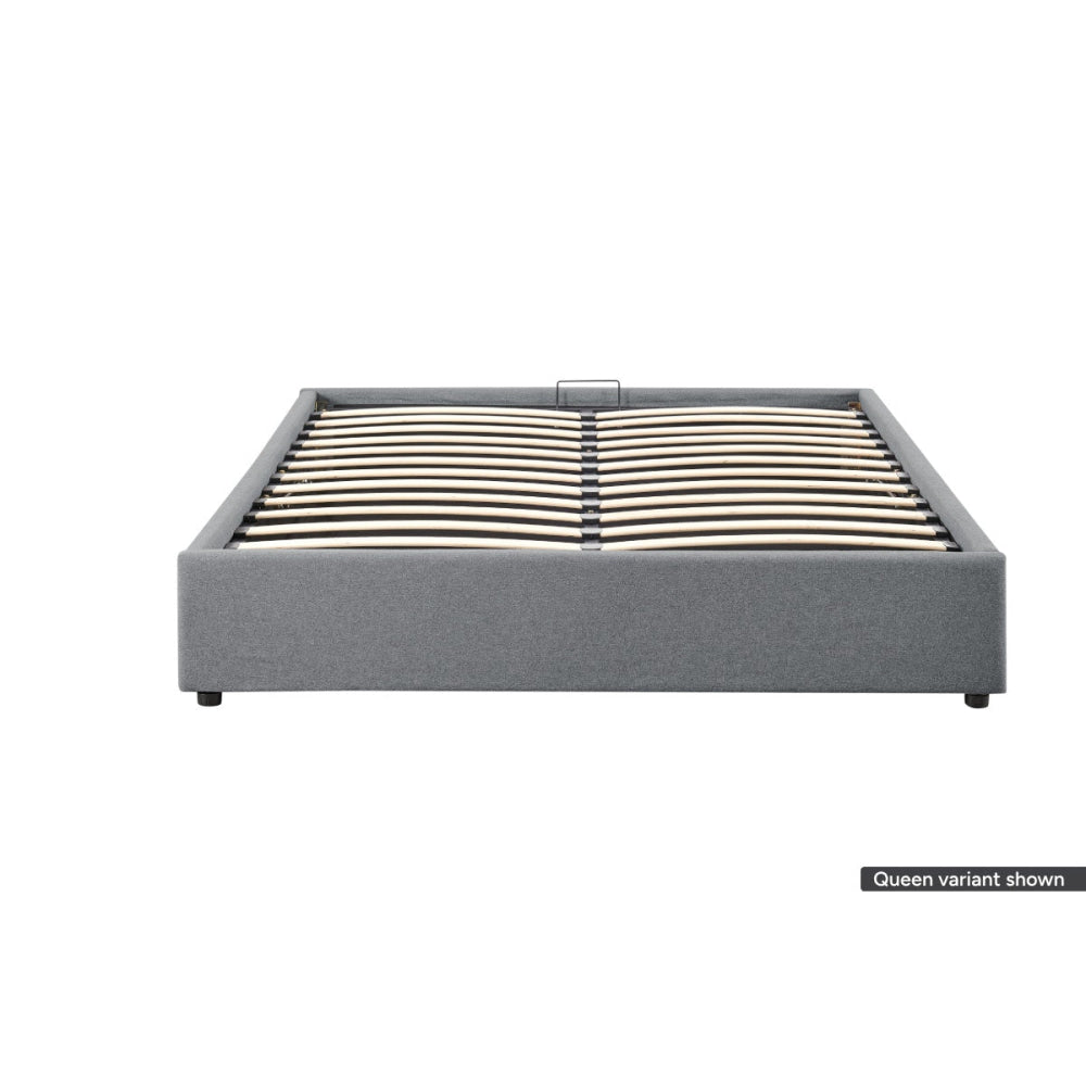 Parker Gas Lift Storage Bed Frame Grey Fast shipping On sale