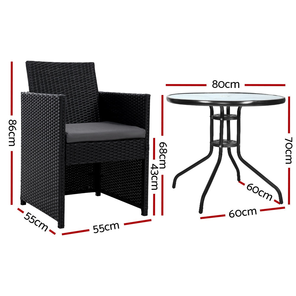 Patio Furniture Dining Chairs Table Setting Bistro Set Wicker Tea Coffee Cafe Bar Outdoor Sets Fast shipping On sale