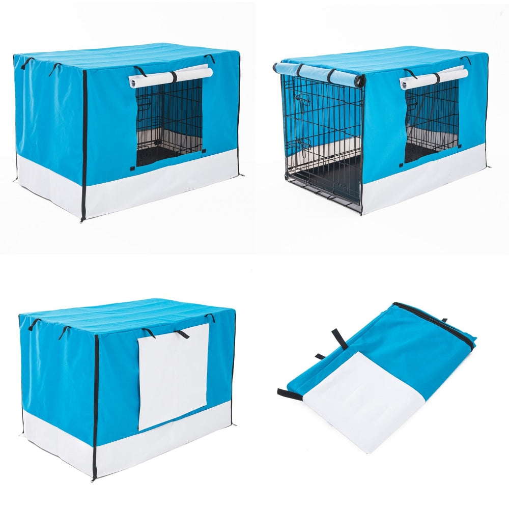 Paw Mate Blue Cage Cover Enclosure for Wire Dog Crate 48in Cares Fast shipping On sale