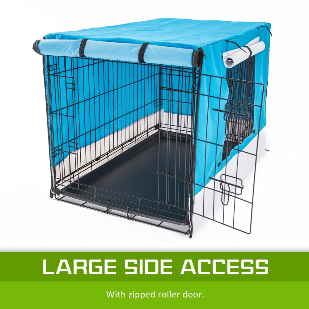 Paw Mate Blue Cage Cover Enclosure for Wire Dog Crate 48in Cares Fast shipping On sale