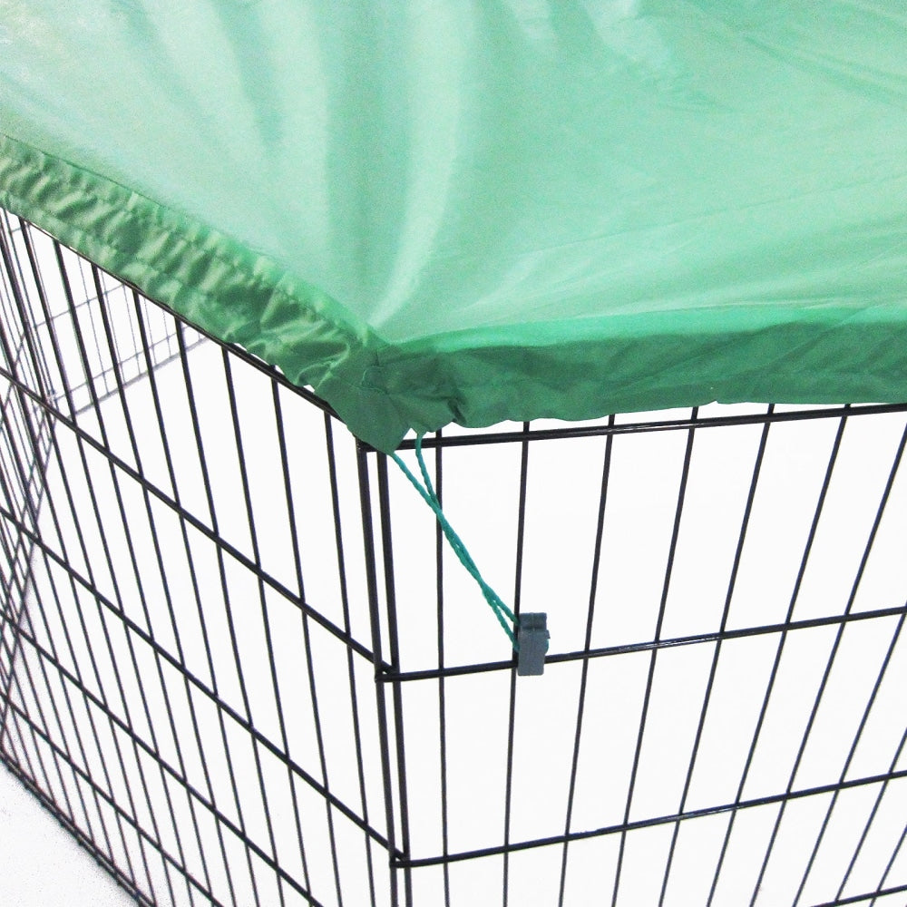 Paw Mate Green Net Cover for Pet Playpen 24in Dog Exercise Enclosure Fence Cage Cares Fast shipping On sale