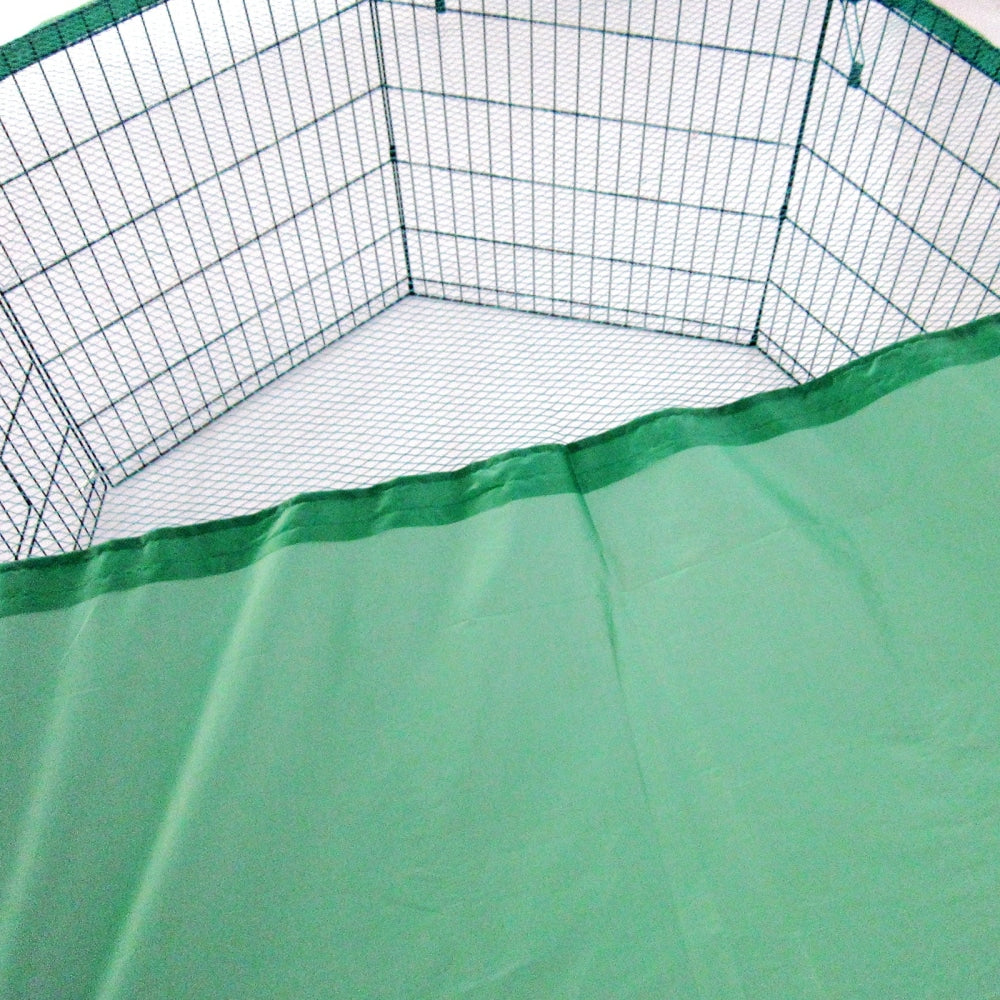 Paw Mate Green Net Cover for Pet Playpen 24in Dog Exercise Enclosure Fence Cage Cares Fast shipping On sale