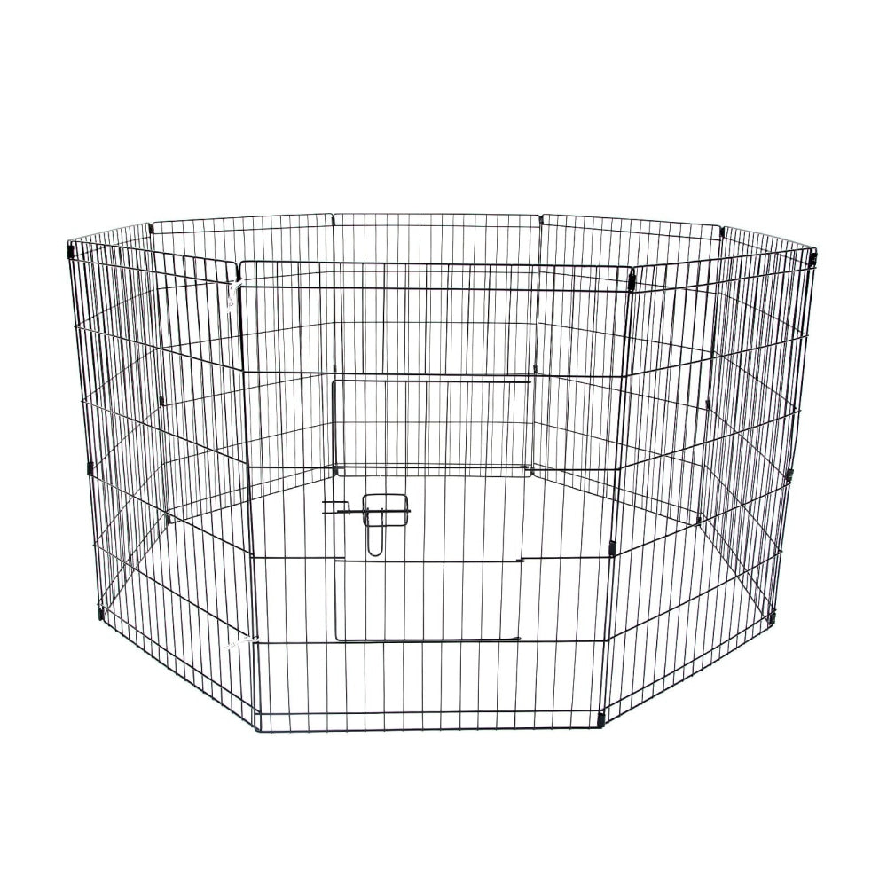 Paw Mate Pet Playpen 8 Panel 30in Foldable Dog Exercise Enclosure Fence Cage Cares Fast shipping On sale