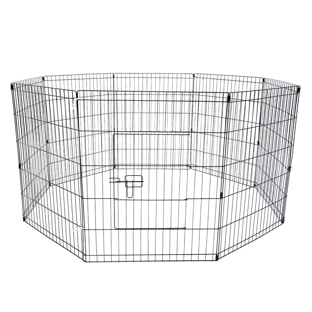 Paw Mate Pet Playpen 8 Panel 36in Foldable Dog Exercise Enclosure Fence Cage Cares Fast shipping On sale