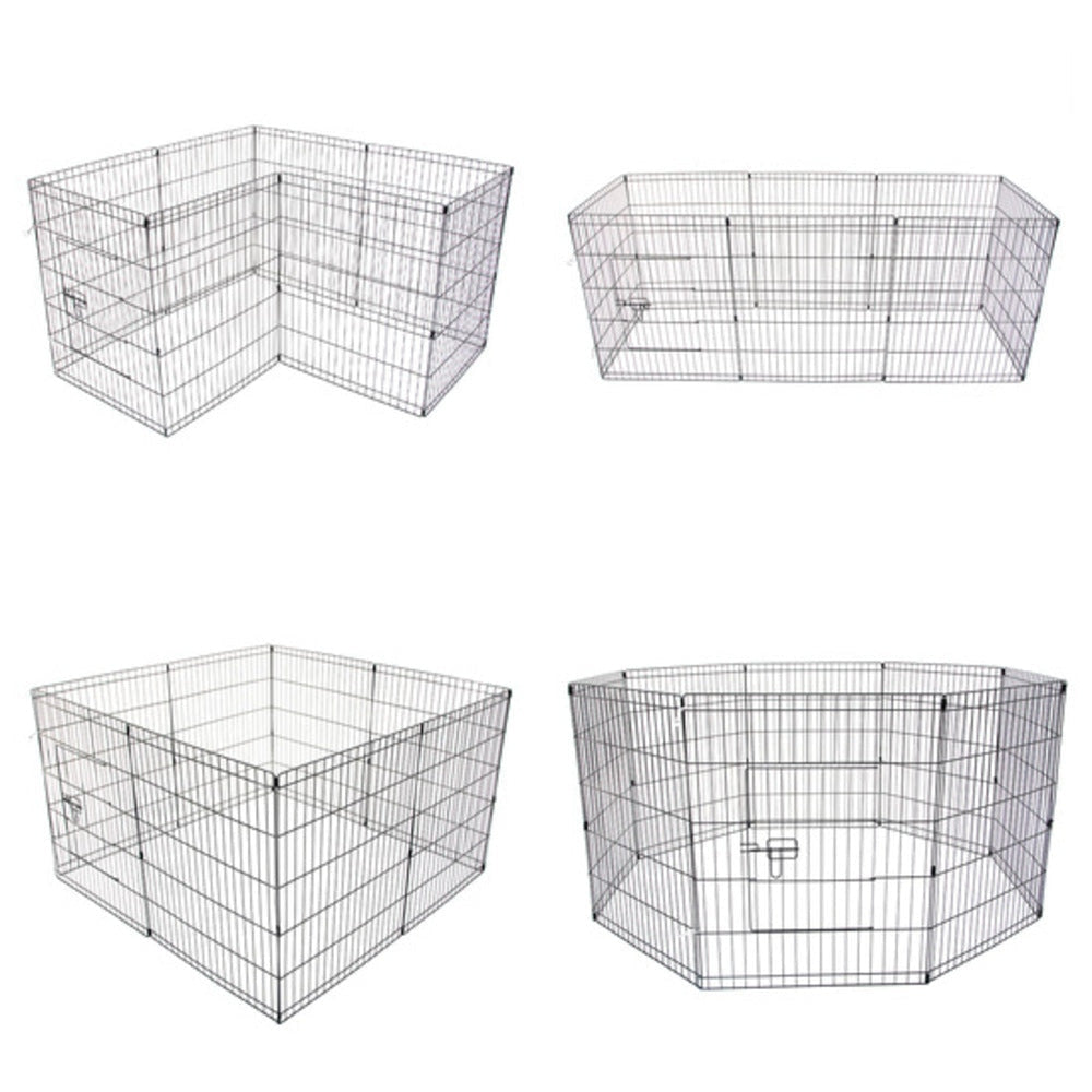 Paw Mate Pet Playpen 8 Panel 36in Foldable Dog Exercise Enclosure Fence Cage Cares Fast shipping On sale