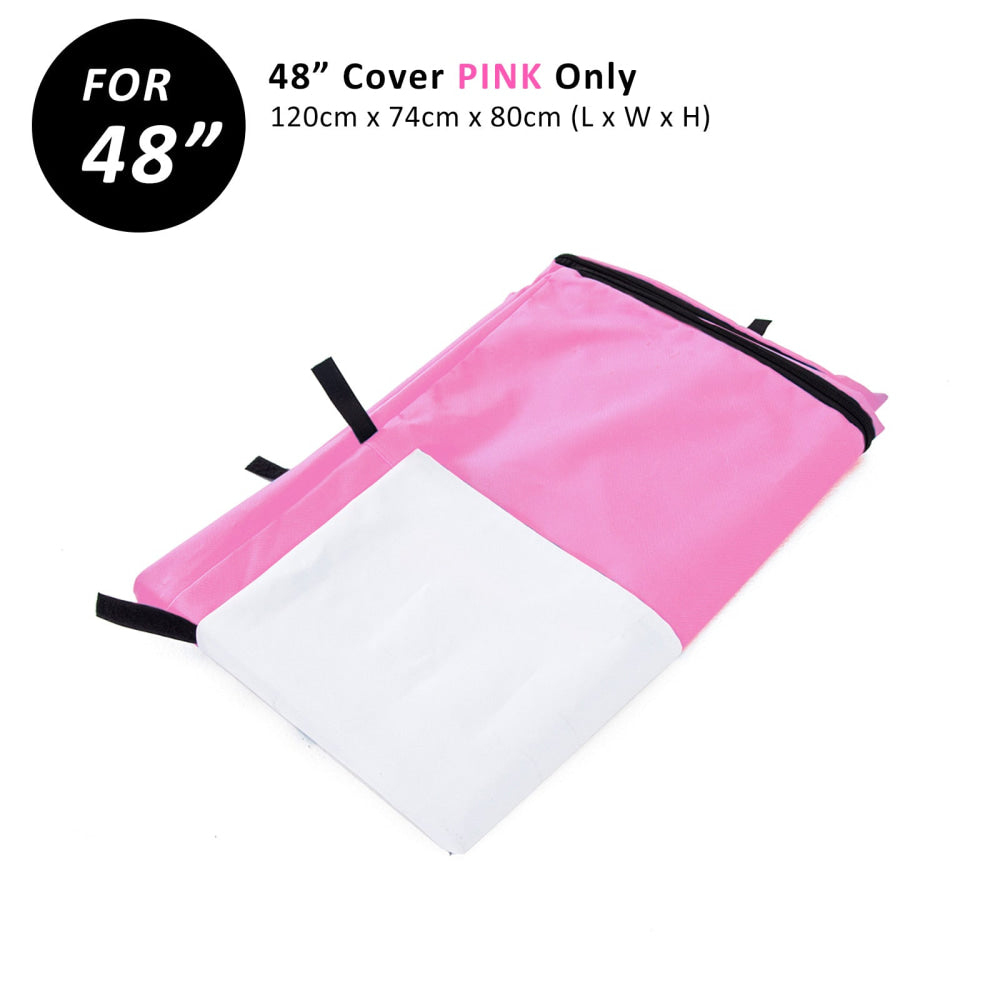 Paw Mate Pink Cage Cover Enclosure for Wire Dog Crate 48in Cares Fast shipping On sale