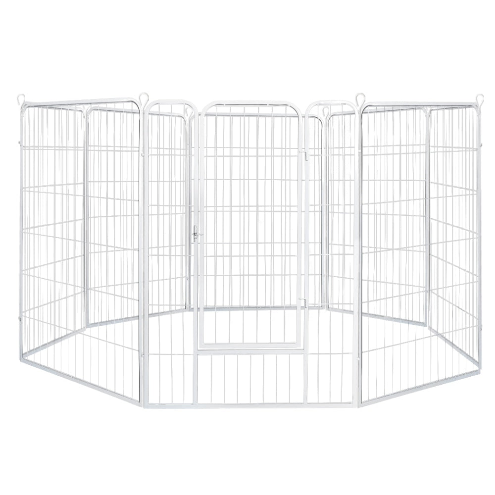 PaWz 8 Panel 40’’ Pet Dog Playpen Puppy Exercise Cage Enclosure Fence Metal Cares Fast shipping On sale