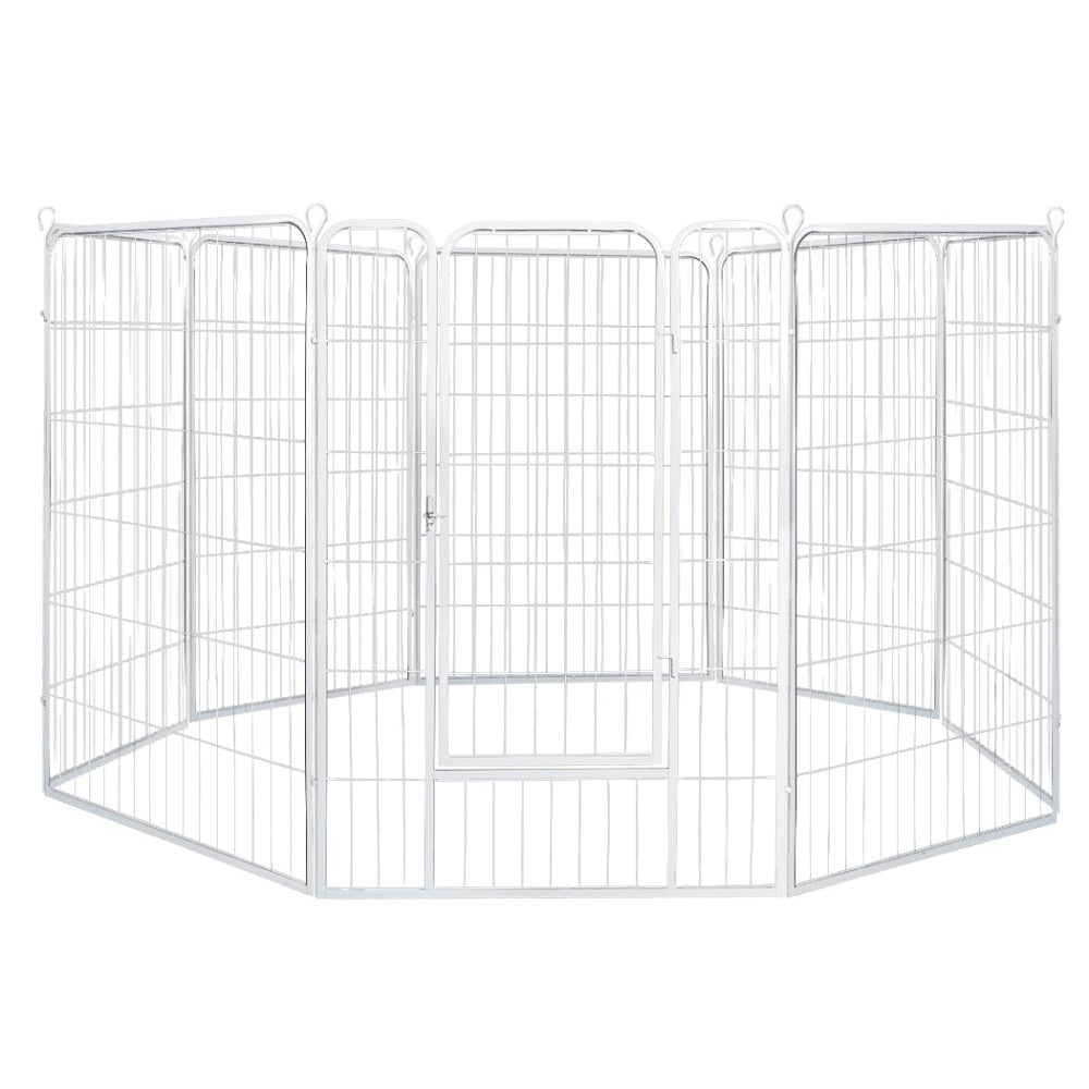 PaWz 8 Panel 48’’ Pet Dog Playpen Puppy Exercise Cage Enclosure Fence Metal Cares Fast shipping On sale