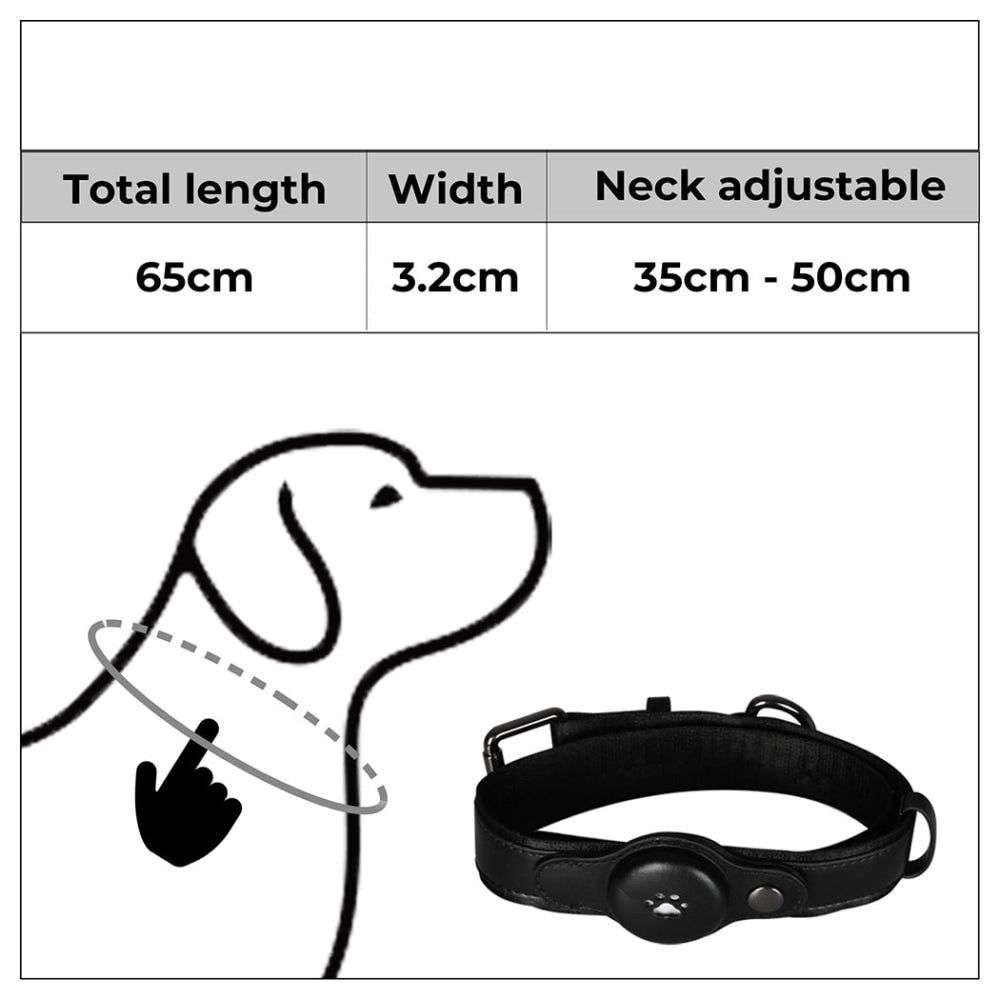 PaWz Bluetooth Pet Tracker Collar Dog Locator GPS Smart Waterproof 120m Black Cat Cares Fast shipping On sale