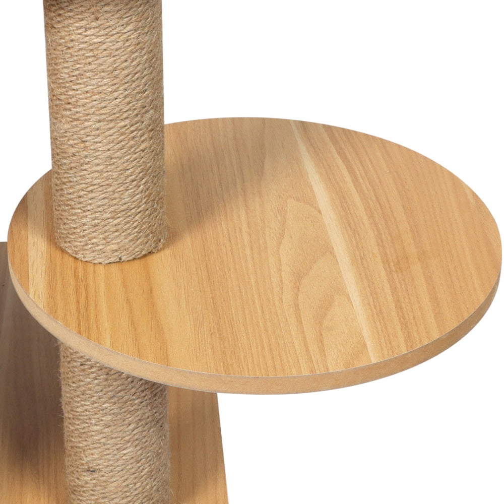 PaWz Cat Tree Scratching Post Scratcher Cats Tower Wood Condo Toys House 130cm Cares Fast shipping On sale