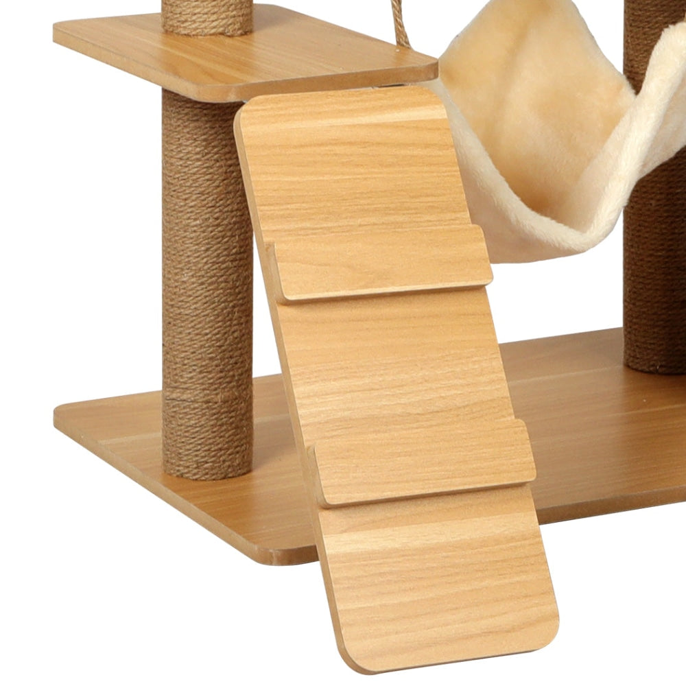 PaWz Cat Tree Scratching Post Scratcher Cats Tower Wood Condo Toys House 132cm Cares Fast shipping On sale