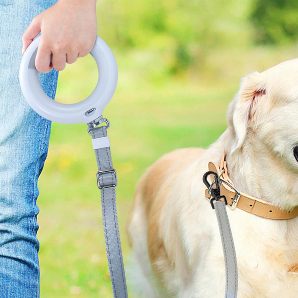 PaWz LED Dog Leash Lead Walking Rope Flashlight Heavy Duty 45kg Capacity White Cares Fast shipping On sale