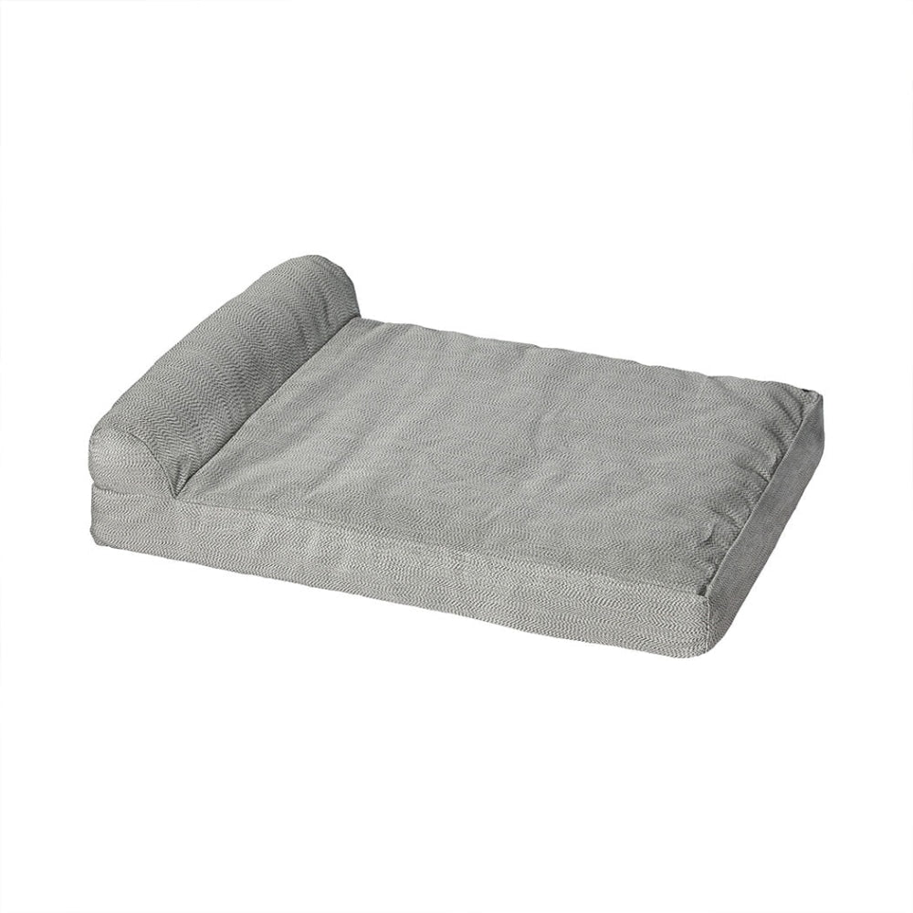 PaWz Pet Bed Chew Proof Memory Foam Orthopedic Waterproof Inner Washable Grey M Dog Cares Fast shipping On sale