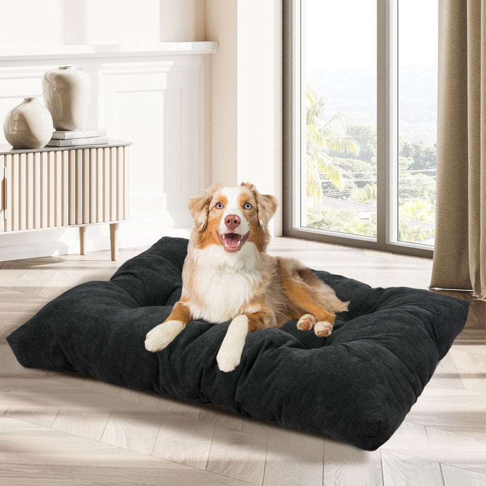 PaWz Pet Calming Bed Dog Cat Cushion Mattress Washable Mat Puppy Plush L Cares Fast shipping On sale