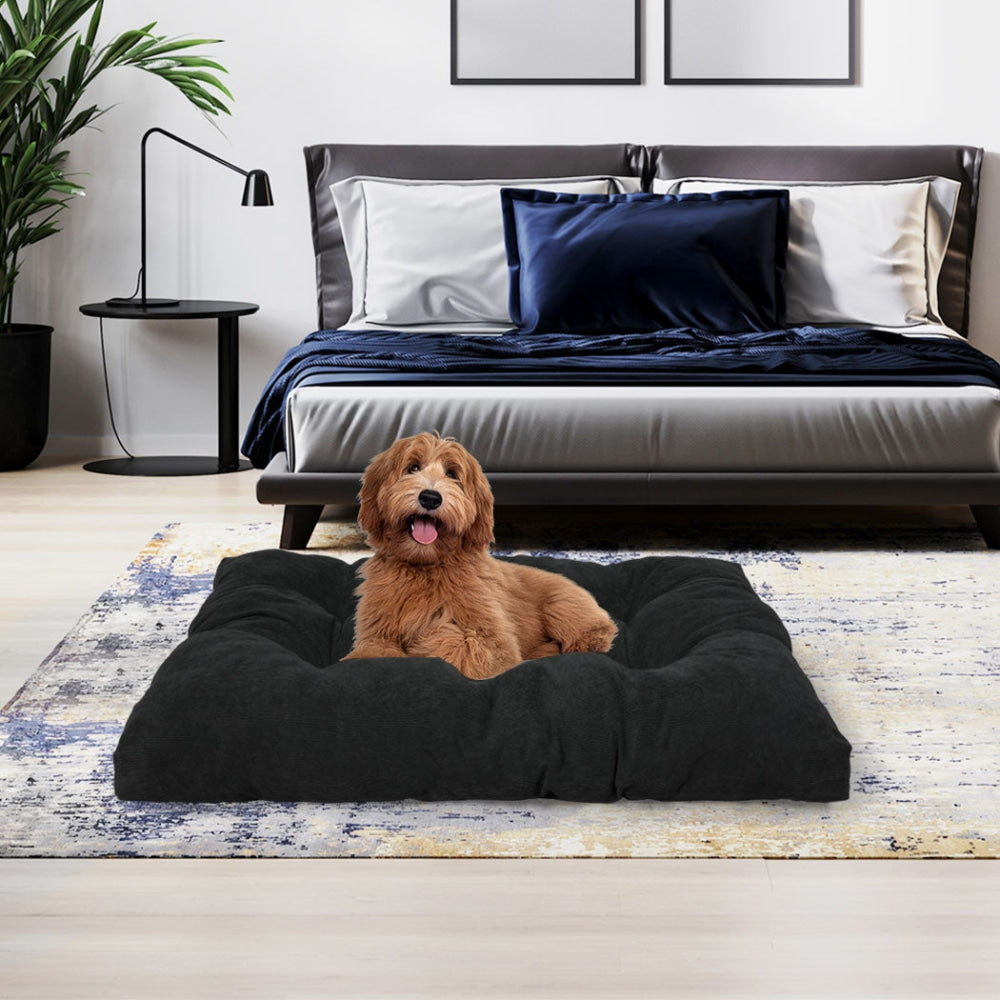 PaWz Pet Calming Bed Dog Cat Cushion Mattress Washable Mat Puppy Plush M Cares Fast shipping On sale