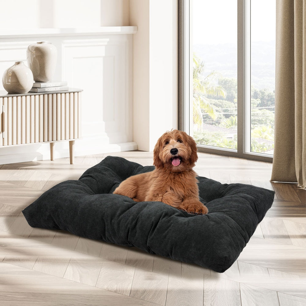 PaWz Pet Calming Bed Dog Cat Cushion Mattress Washable Mat Puppy Plush M Cares Fast shipping On sale