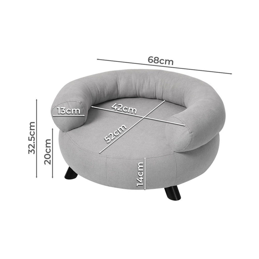 PaWz Pet Sofa Bed Dog Cat Warm Soft Round Lounge Couch Removable Cushion Small Cares Fast shipping On sale