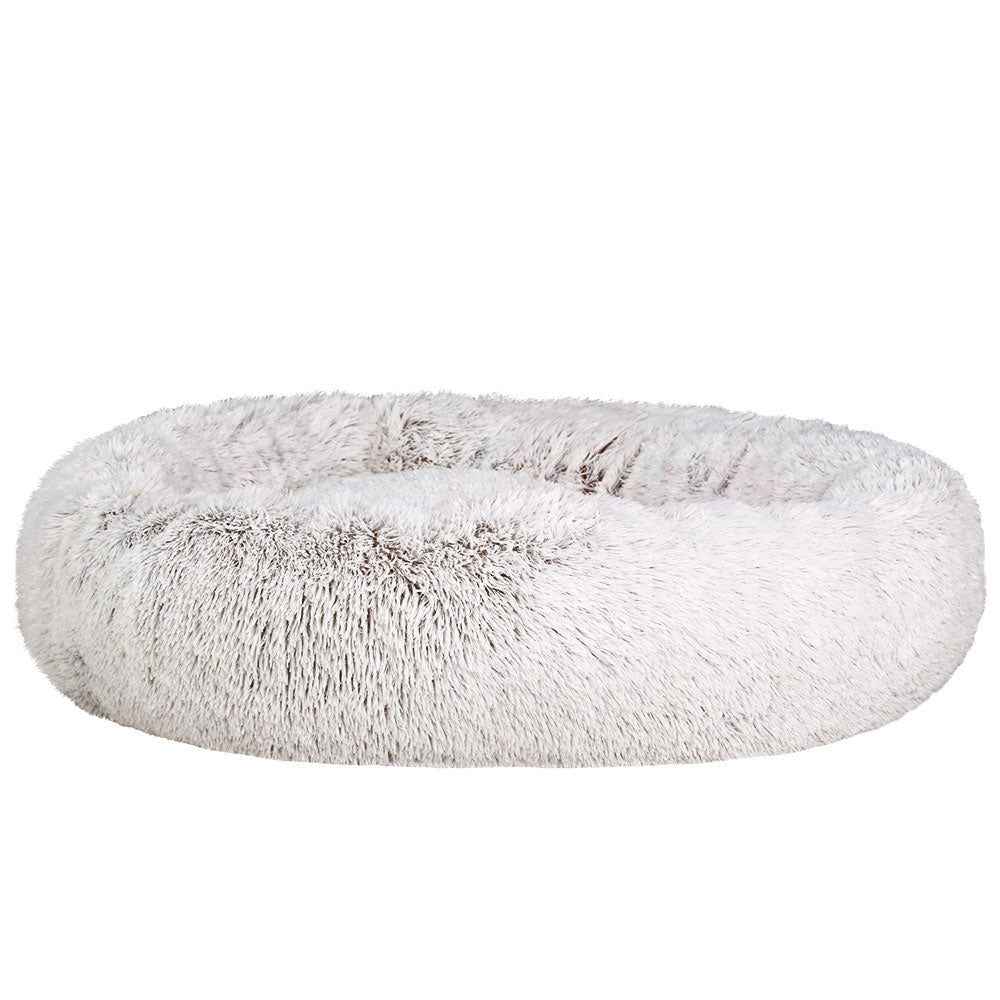 Pet Bed Dog Cat Calming Extra Large 110cm White Sleeping Comfy Washable Cares Fast shipping On sale