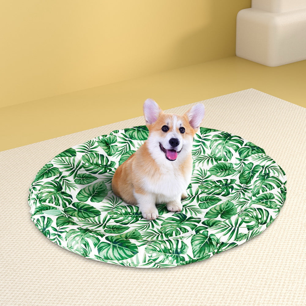 Pet Cooling Mat Gel Dog Cat Self-cool Puppy Large Round Bed Summer Cushion Cares Fast shipping On sale