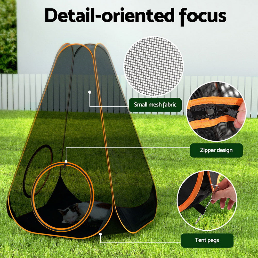 Pet Playpen Cat House 6 IN 1 Tent Tunnel Dog Cage Puppy Rabbit Play Portable Cares Fast shipping On sale