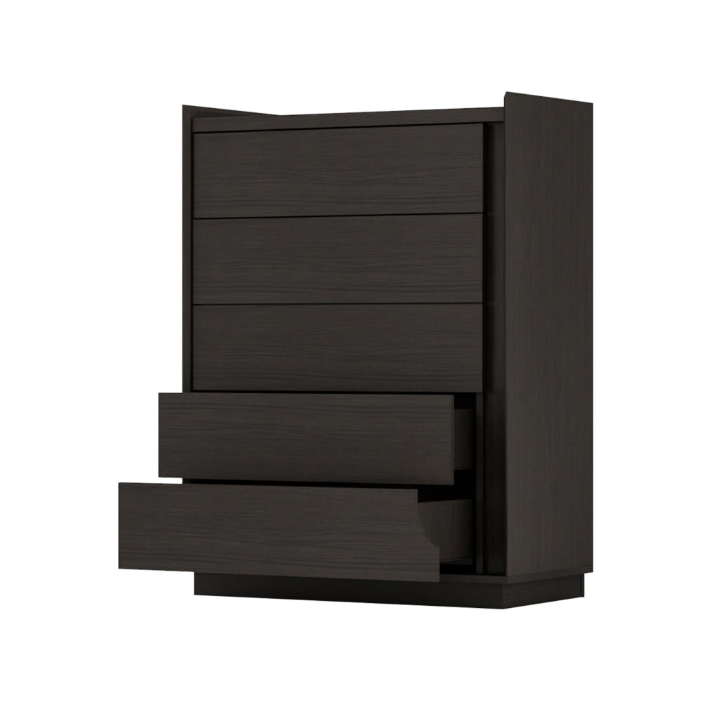 Pier Chest Of 5-Drawers Tallboy Storage Cabinete - Modi Wenge Drawers Fast shipping On sale