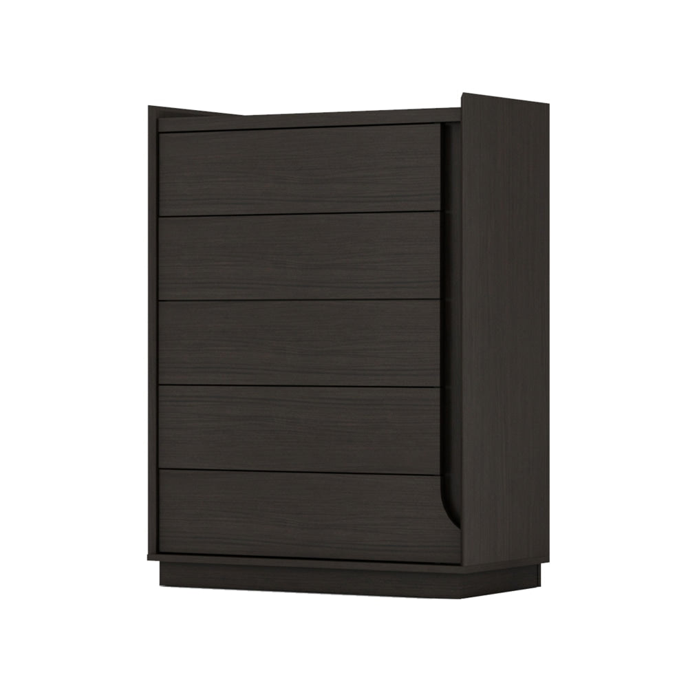 Pier Chest Of 5-Drawers Tallboy Storage Cabinete - Modi Wenge Drawers Fast shipping On sale