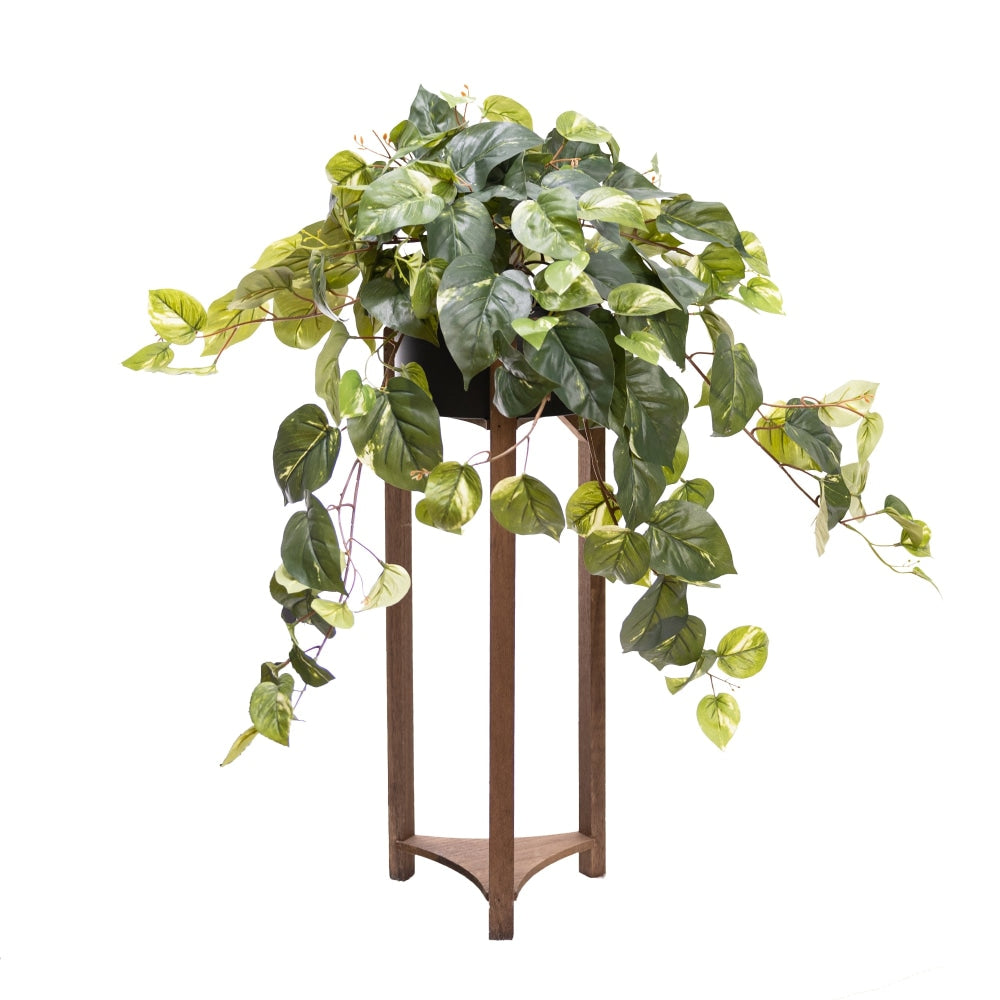 Potted Pothos Artificial Faux Plant Decorative With Planter Green Fast shipping On sale