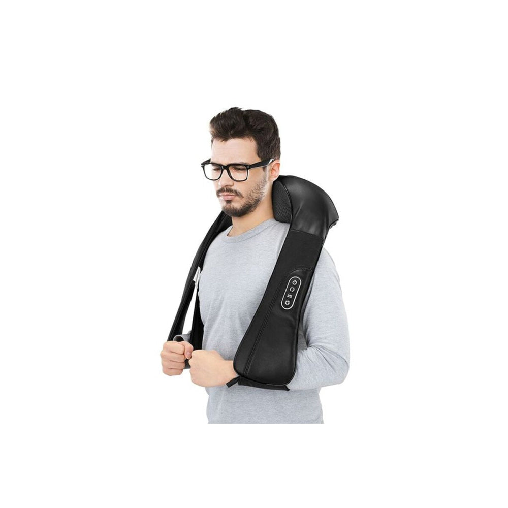 Premium Heated Shiatsu Neck & Shoulder Massager Fast shipping On sale