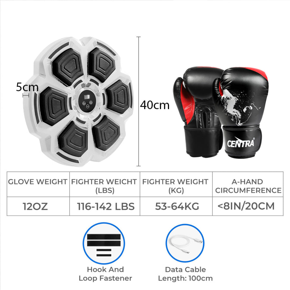 Wall-Mounted Home Boxing Trainer - Grey Sports & Fitness Fast shipping On sale