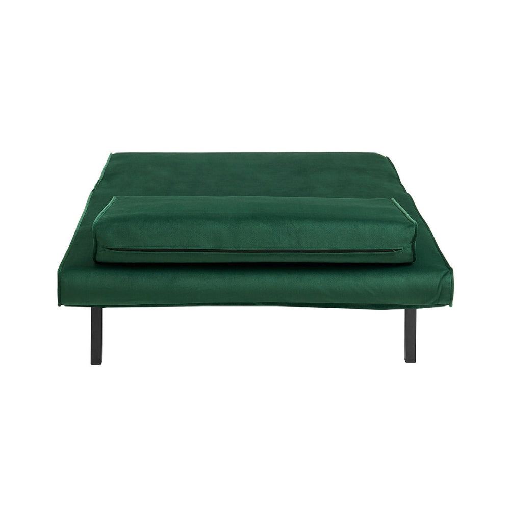 Putre Fabric Velvet Sofa Bed Green Fast shipping On sale