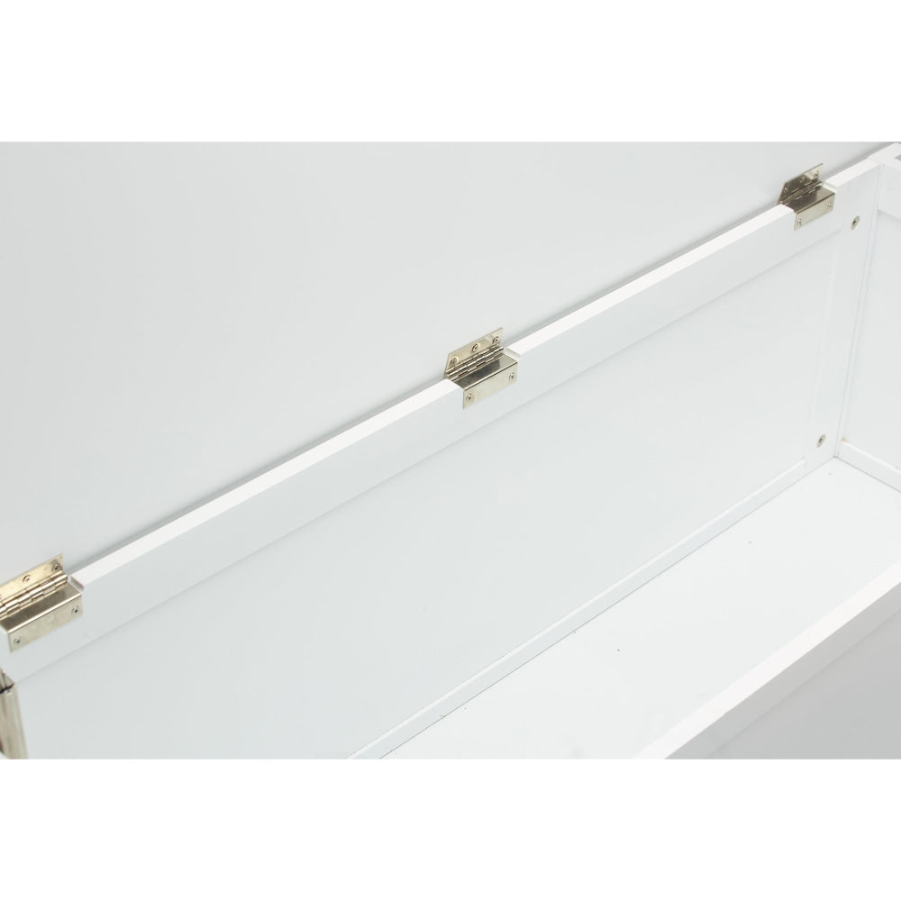 Que Multi-Purpose Indoor Outdoor Undercover Storage Organizer Box - White Furniture Fast shipping On sale