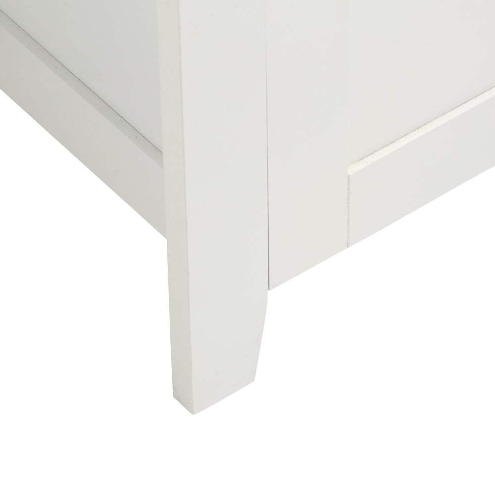 Que Multi-Purpose Indoor Outdoor Undercover Storage Organizer Box - White Furniture Fast shipping On sale