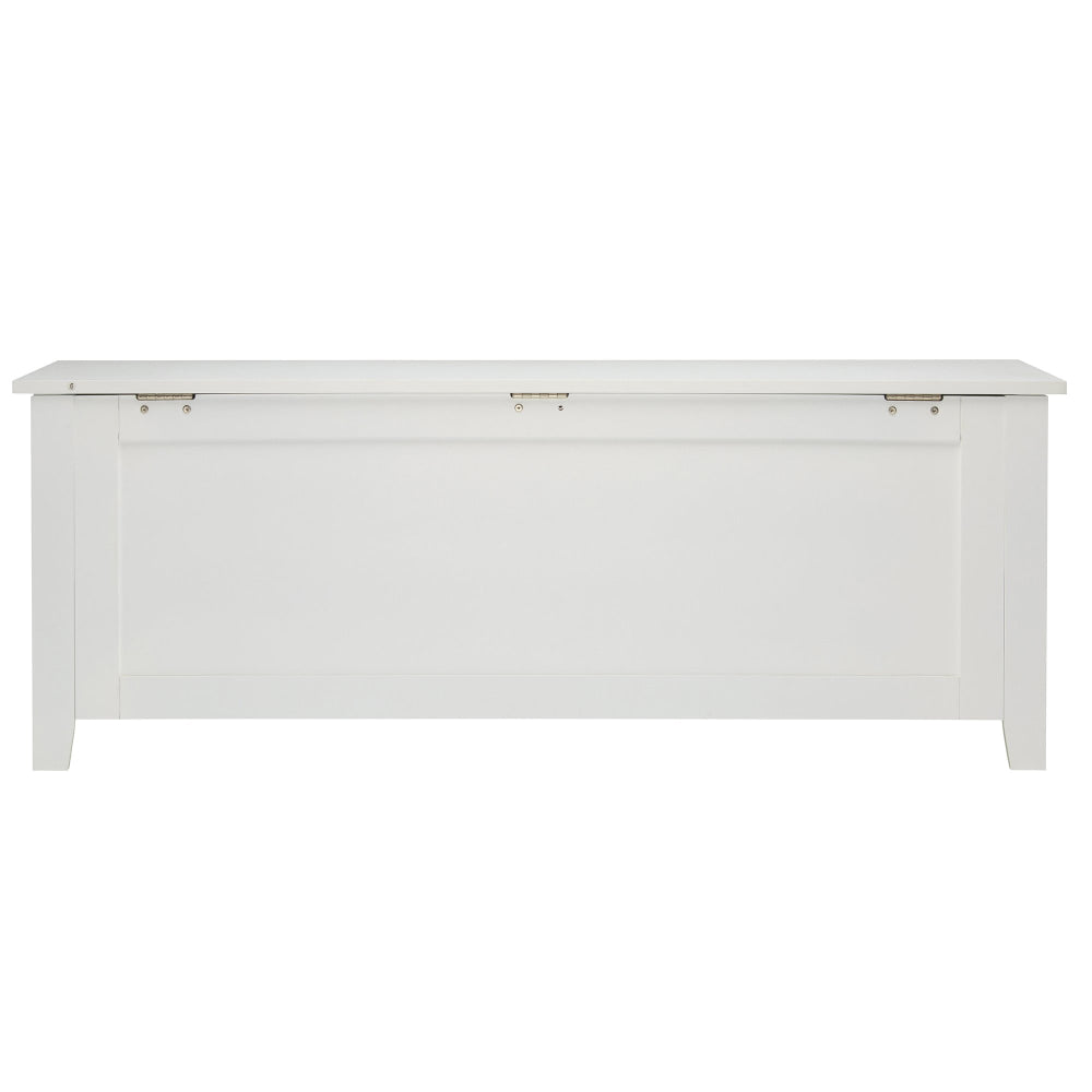 Que Multi-Purpose Indoor Outdoor Undercover Storage Organizer Box - White Furniture Fast shipping On sale