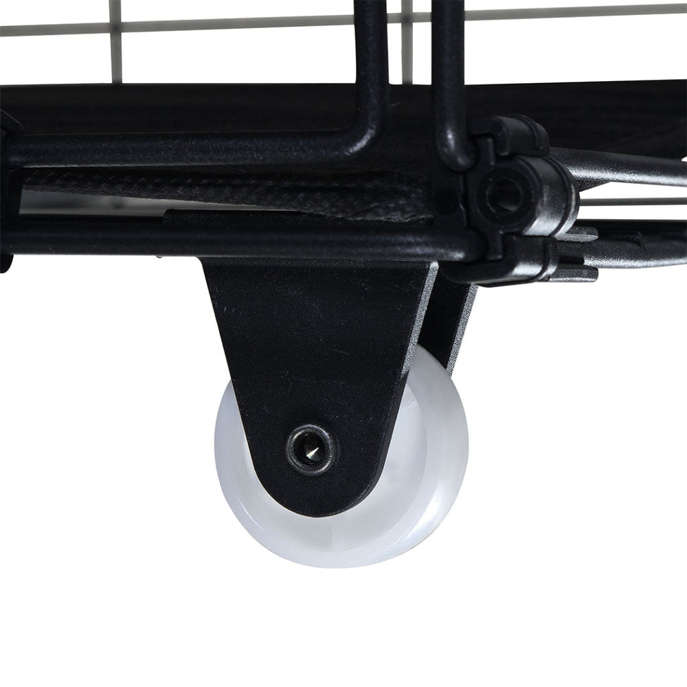 Queen Bed Frame with Adjustable LED Headboard & USB Ports (White) Fast shipping On sale