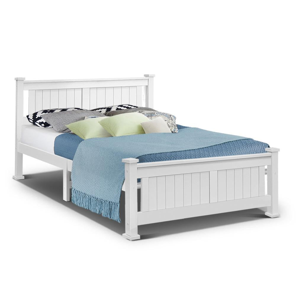 Queen Size Wooden Bed Frame Kids Adults Timber Fast shipping On sale