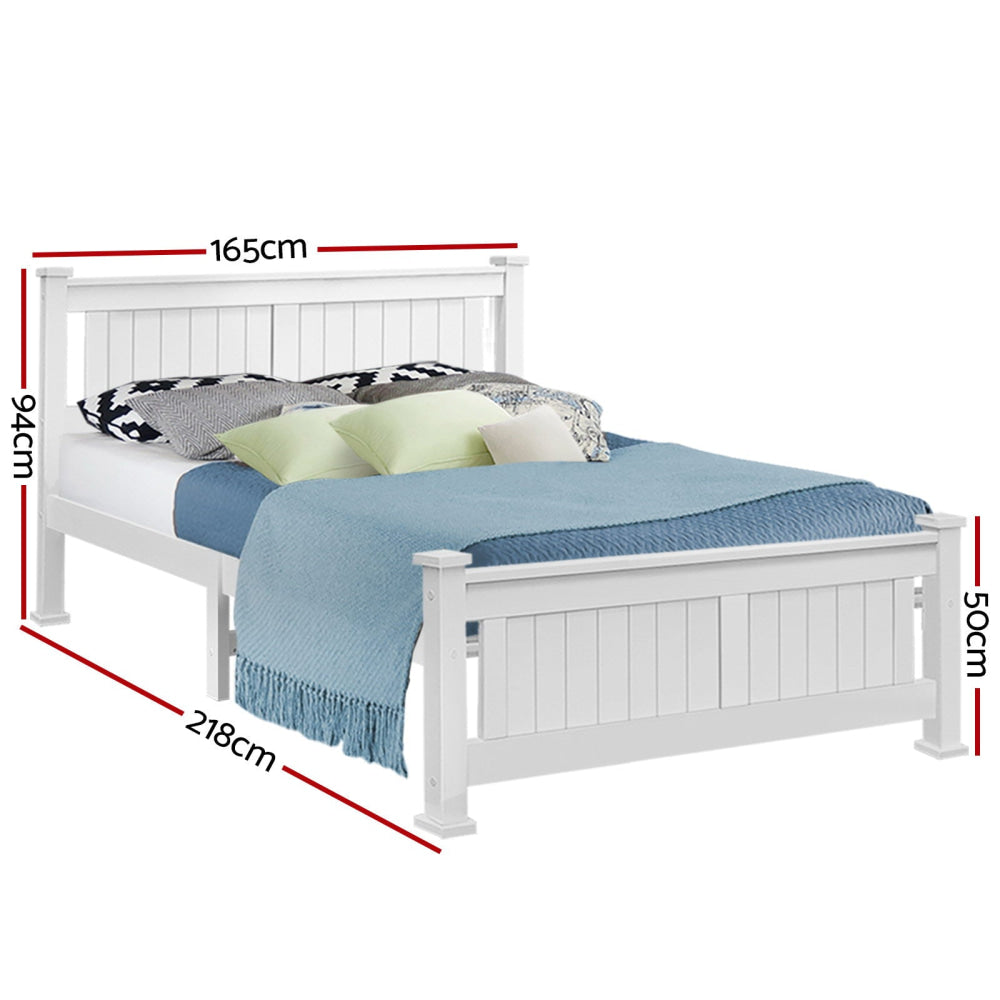 Queen Size Wooden Bed Frame Kids Adults Timber Fast shipping On sale