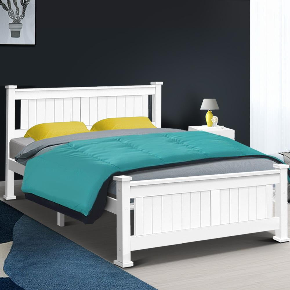 Queen Size Wooden Bed Frame Kids Adults Timber Fast shipping On sale